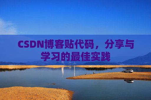 CSDN博客贴代码，分享与学习的最佳实践